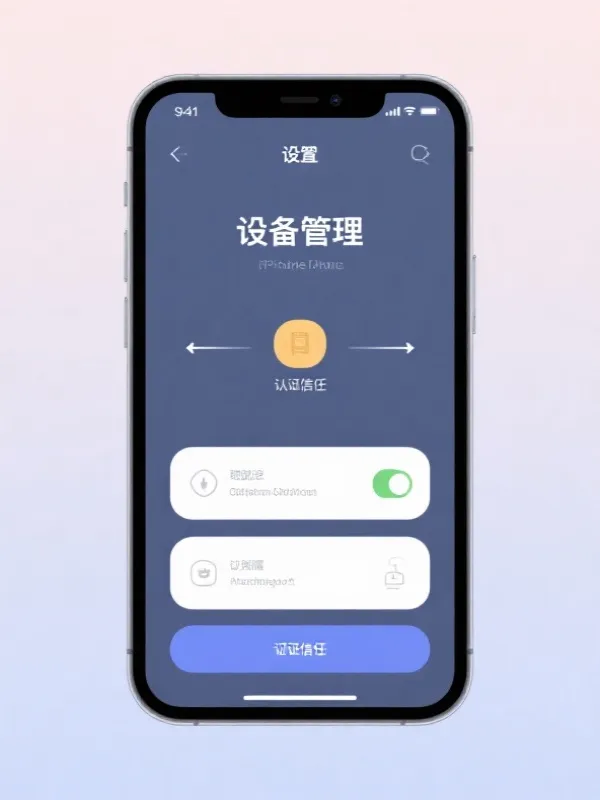 iOS企业证书信任教程